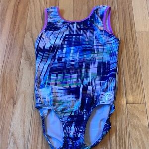 Plum practice wear leotard!